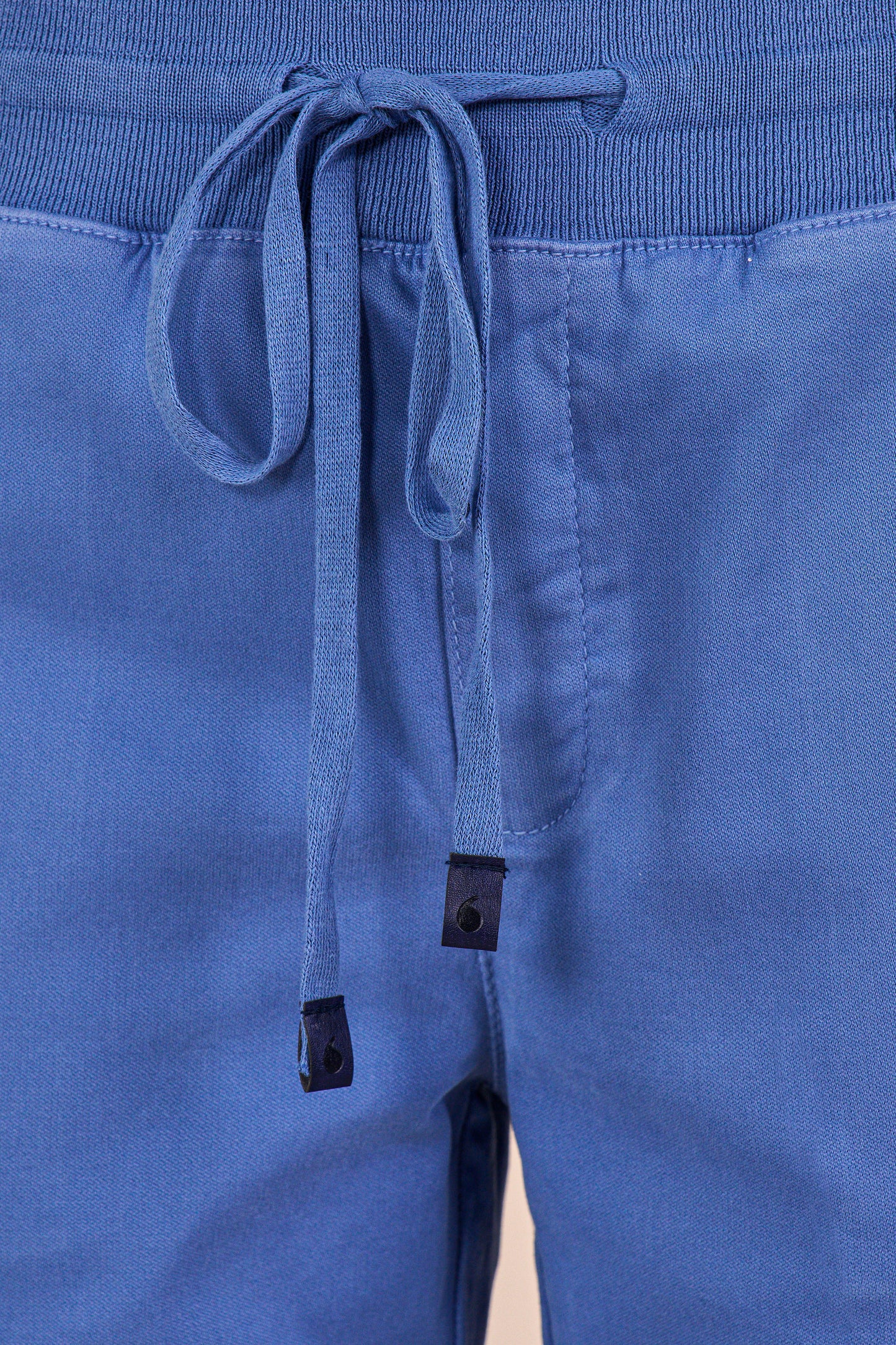 calça malha color cropped comfort cintura intermediária cós tricot