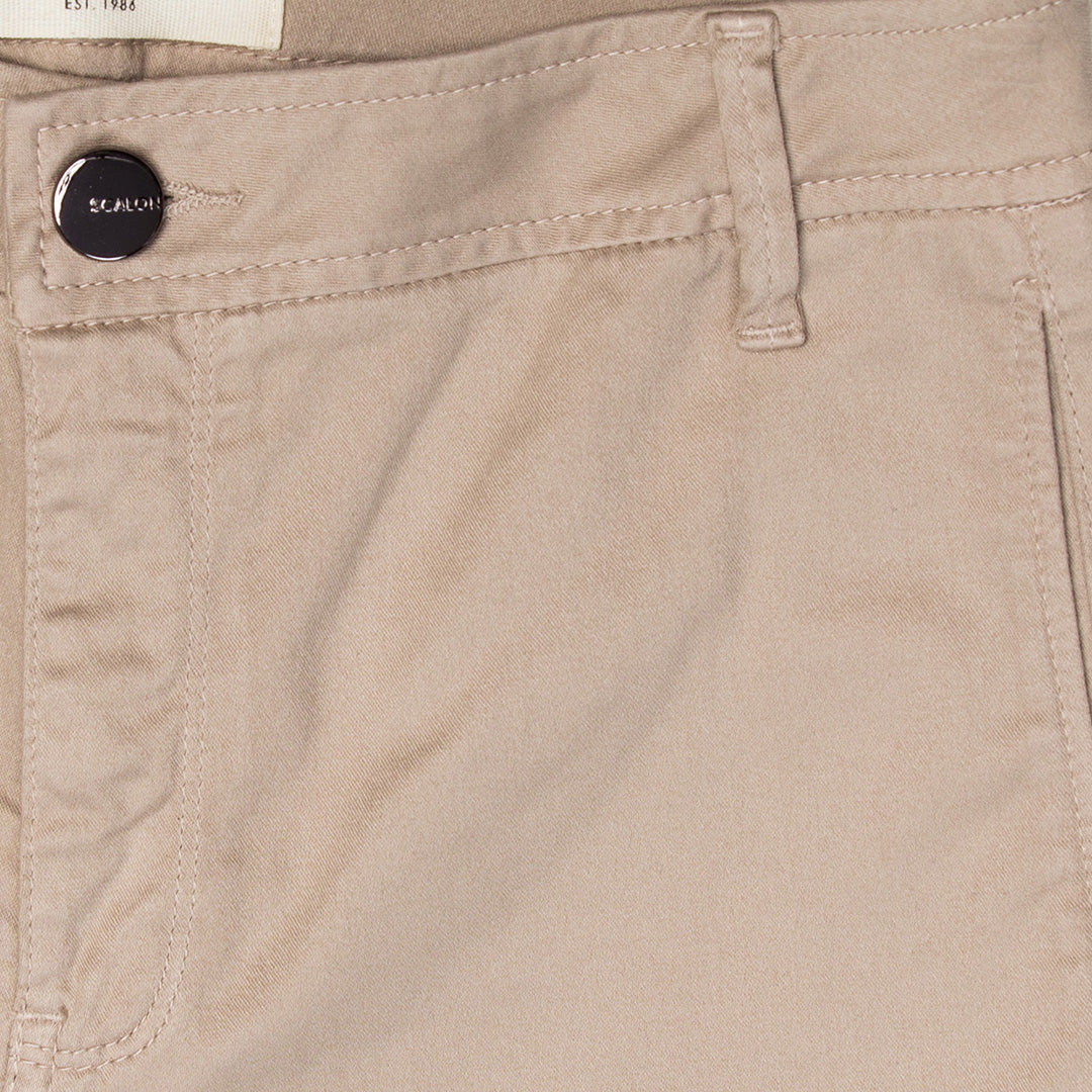 calça sarja color skinny alfaiataria