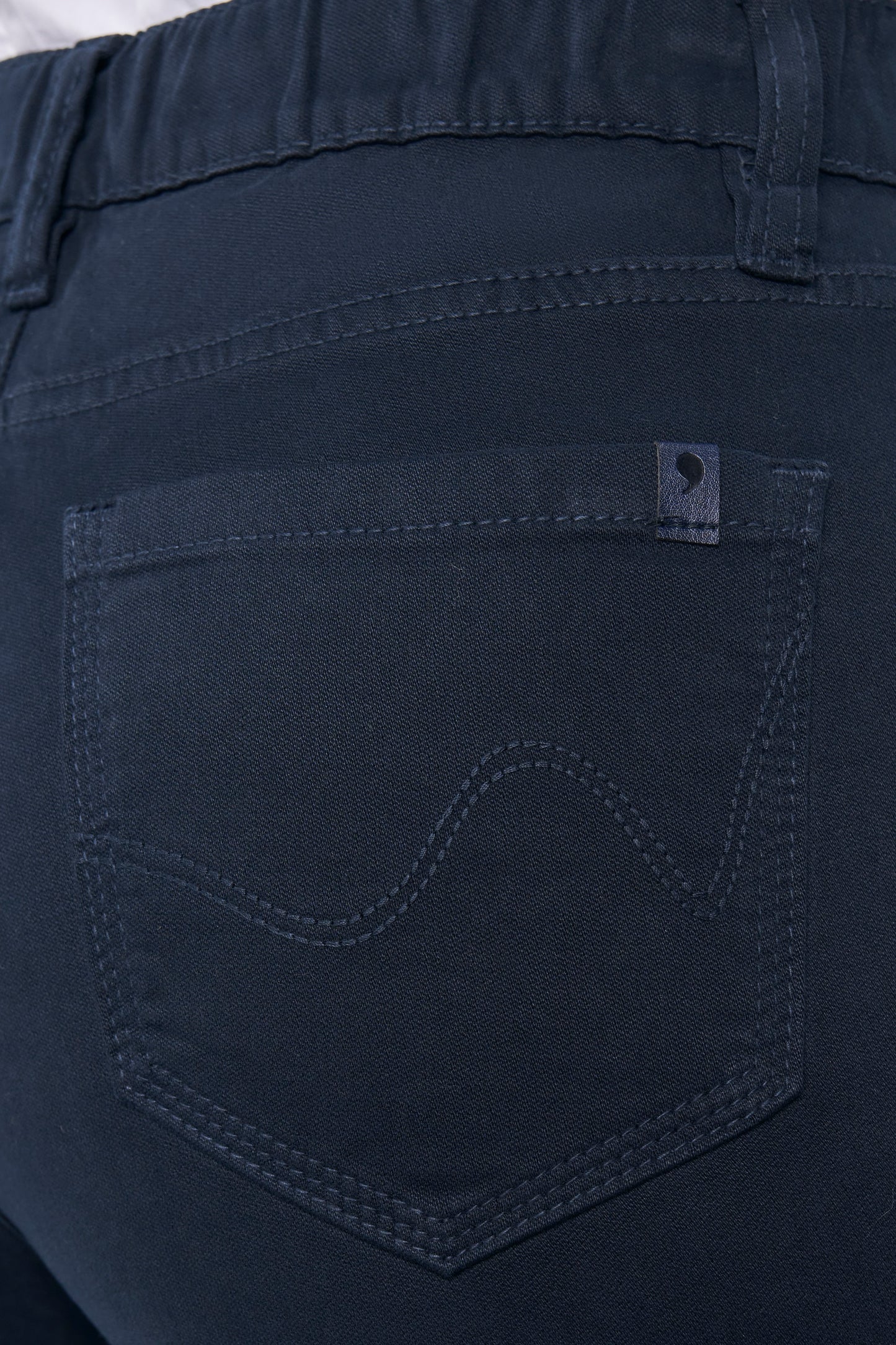 calça malha color skinny cintura intermediária com elástico