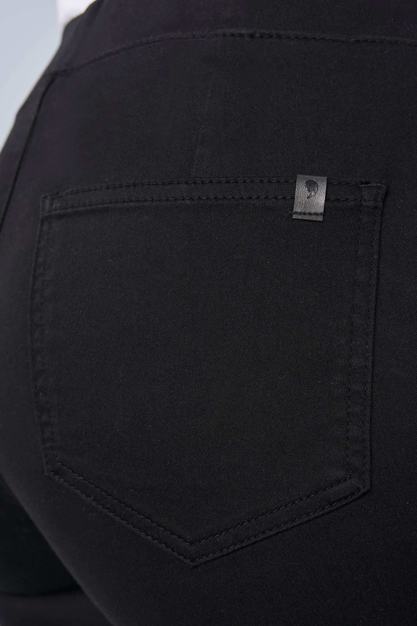 calça sarja color jegging cintura intermediária básica