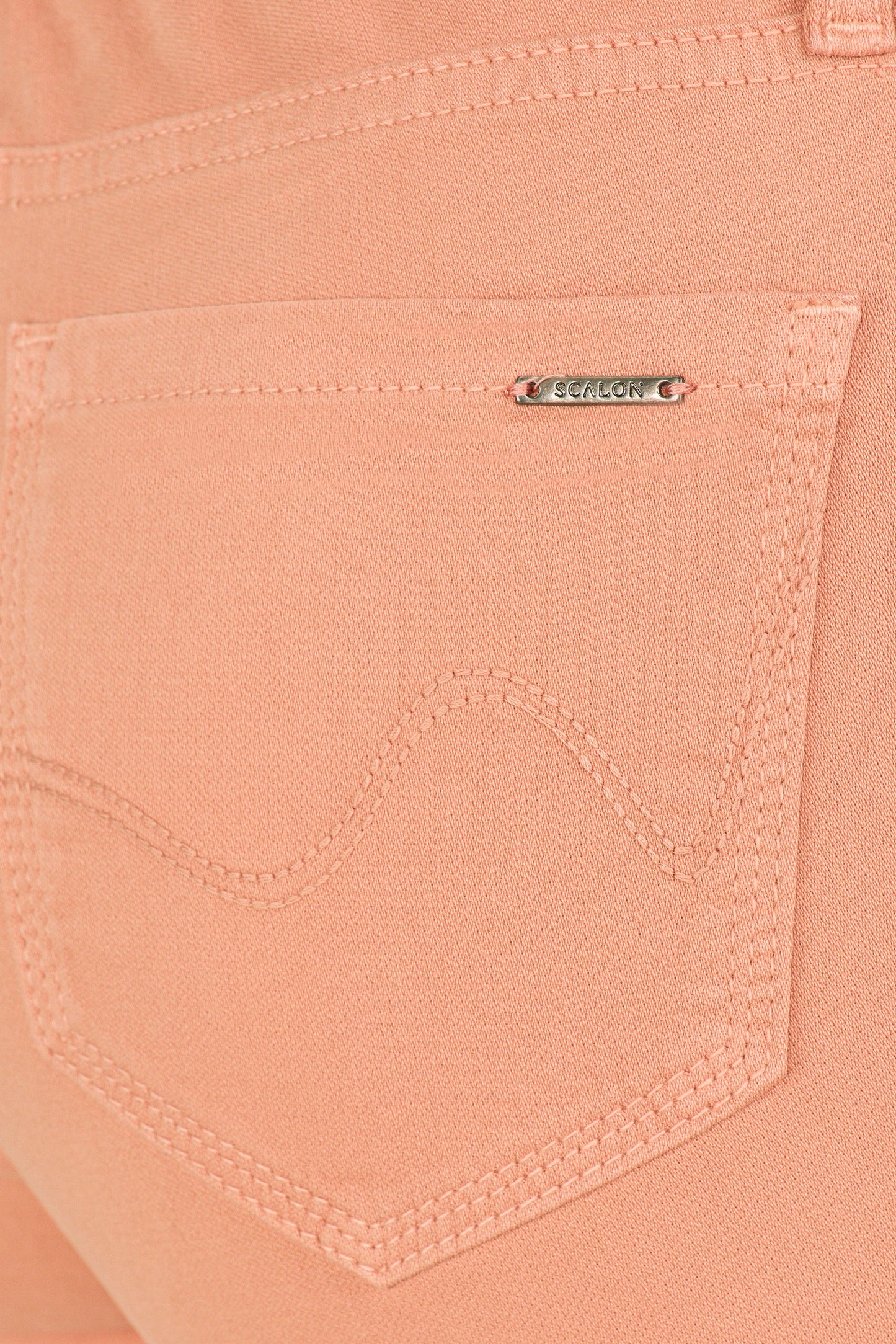 calça malha color skinny cintura intermediária com elástico