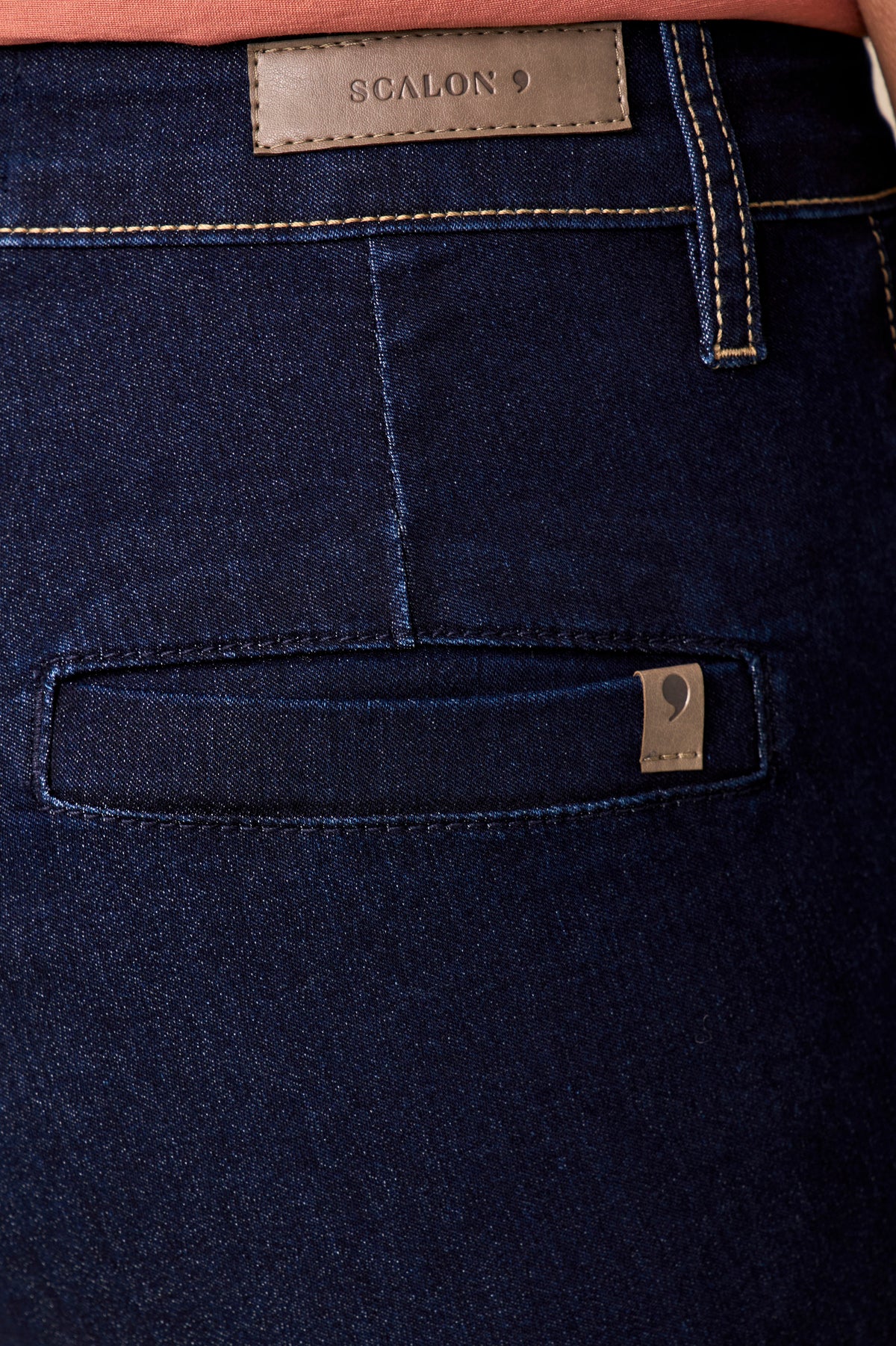 calça jeans corsário cintura intermediária tradicional