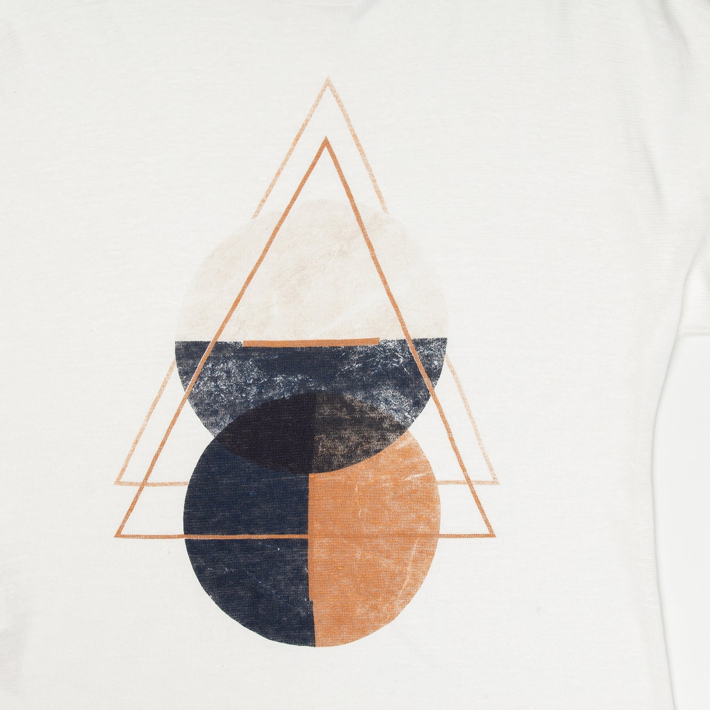 t-shirt linho manga curta sem cava