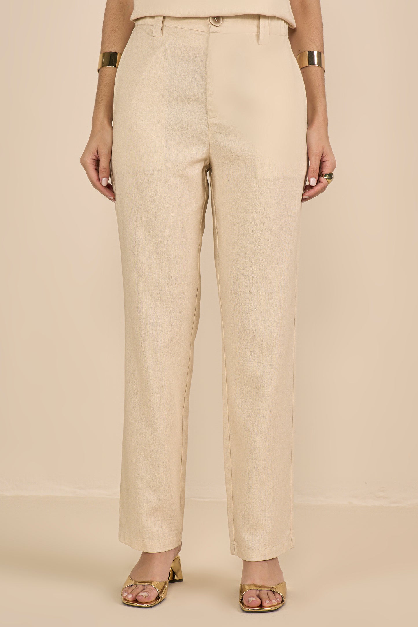 conjunto viscose blusa manga curta e calça reta com cós de elástico