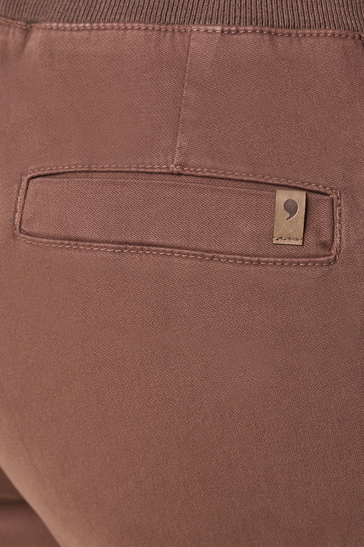 calça malha color cropped comfort cintura intermediária cós tricot