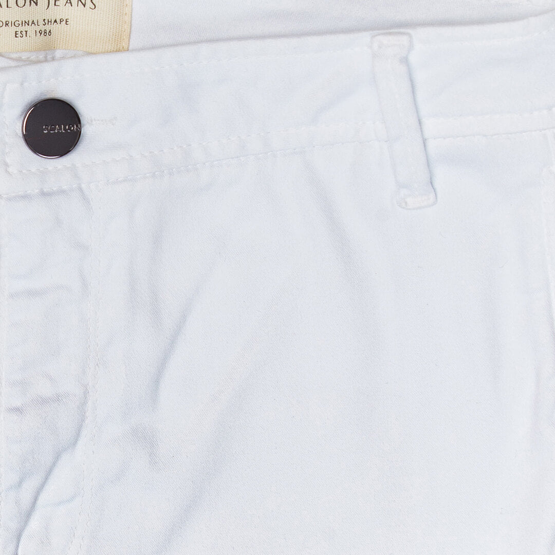 calça sarja color skinny alfaiataria