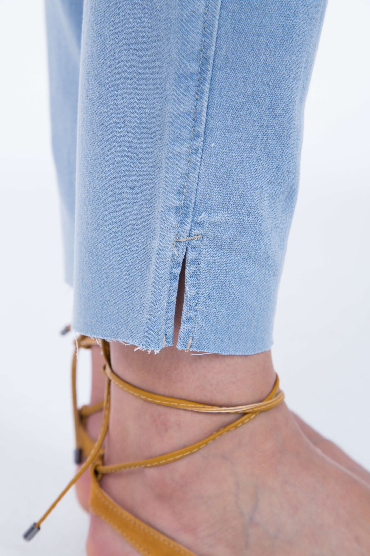 calça jeans malha skinny cós elástico