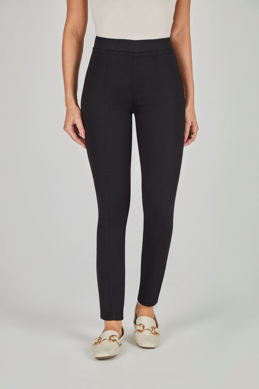 calça sarja color jegging cintura intermediária básica