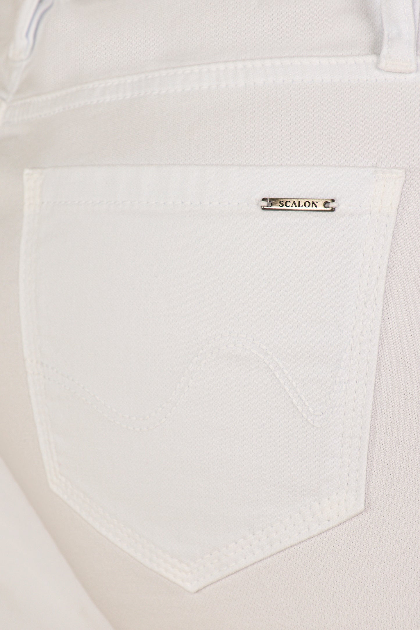 calça malha color skinny cintura intermediária com elástico