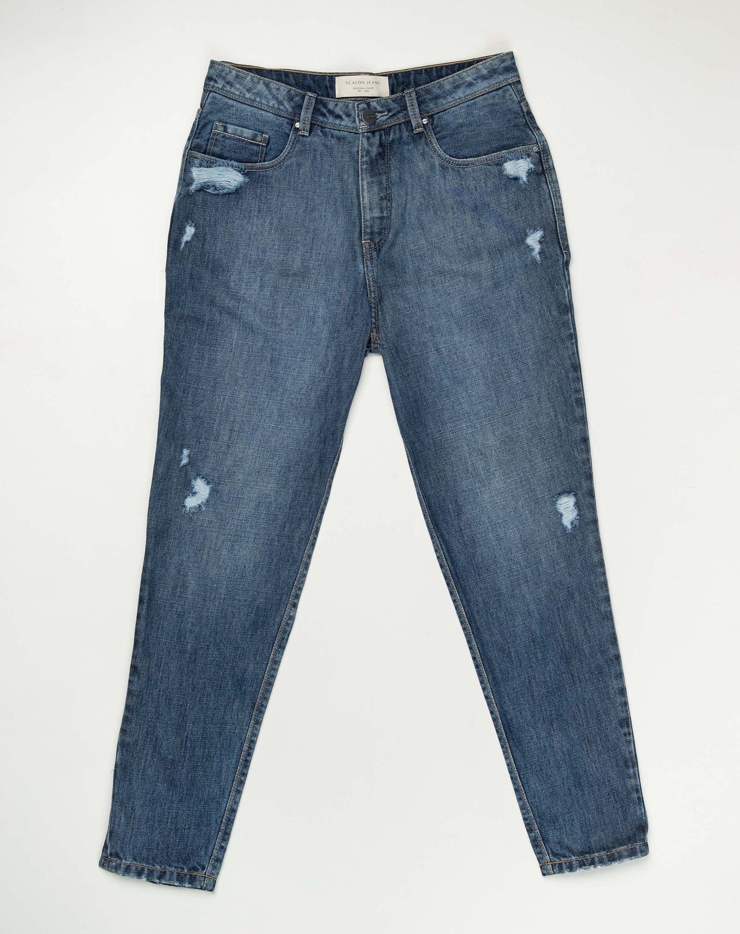 calça jeans boyfriend barra virada