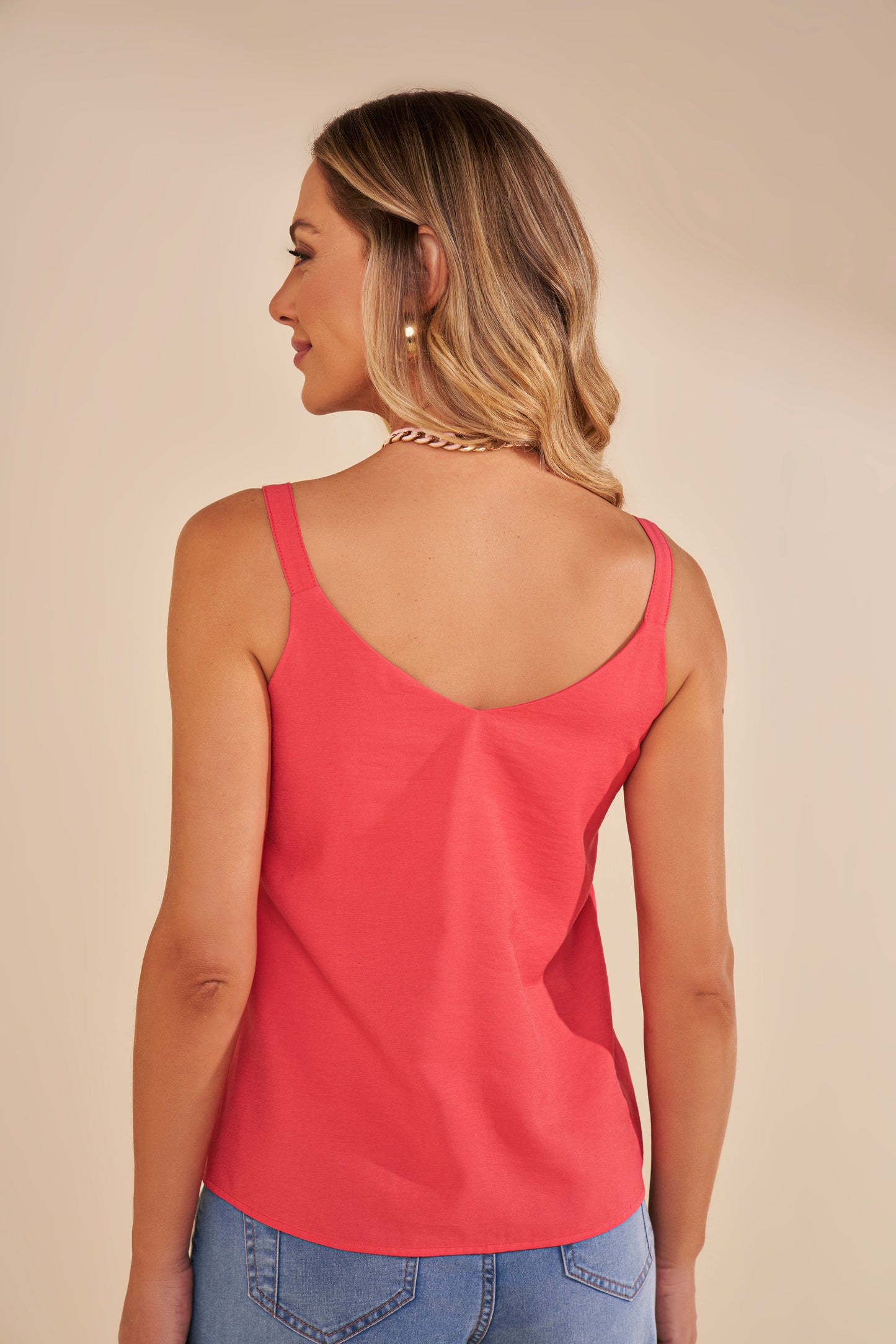 regata viscose alça fina
