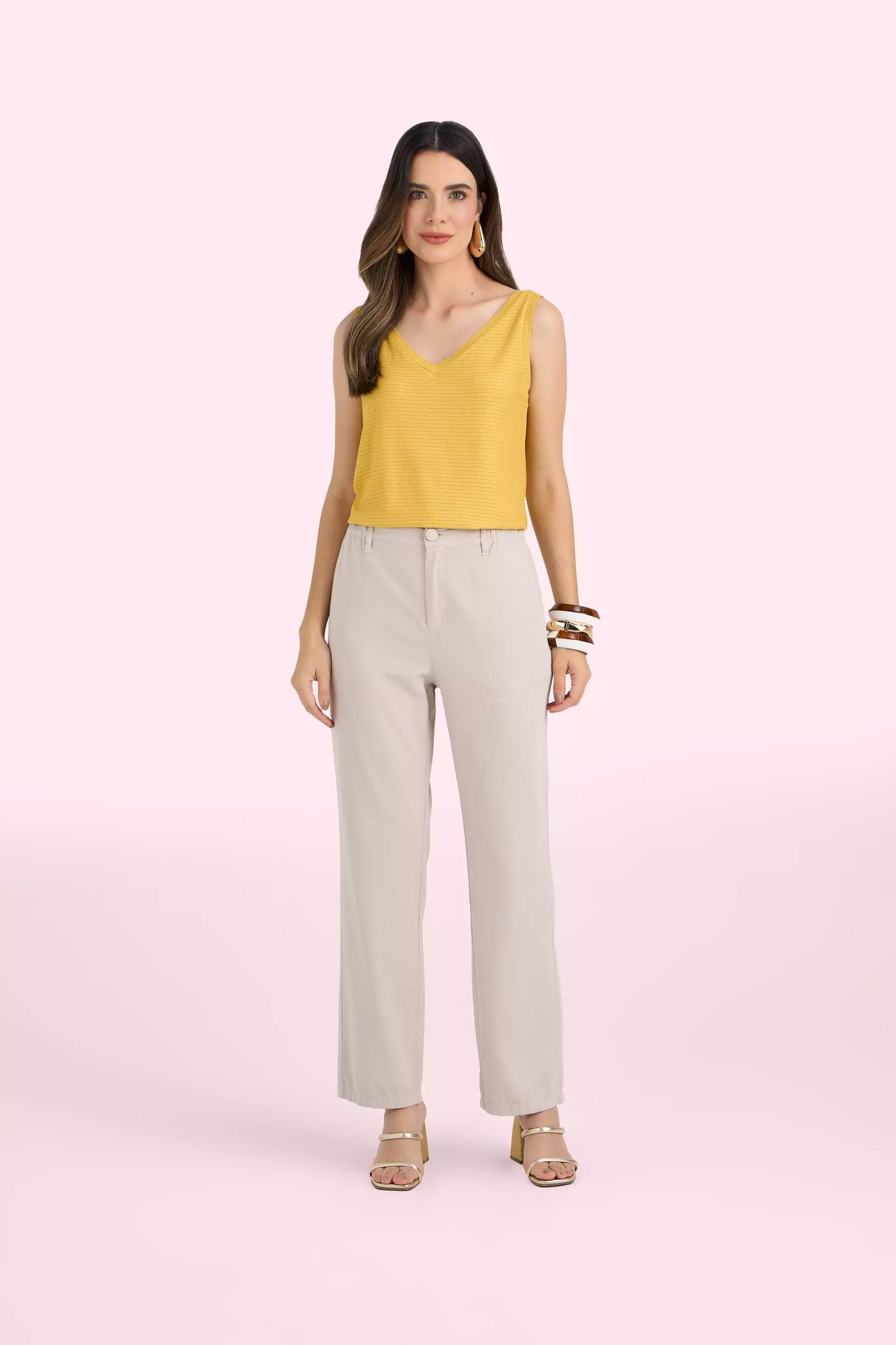 regata malhaalça fina com decote v