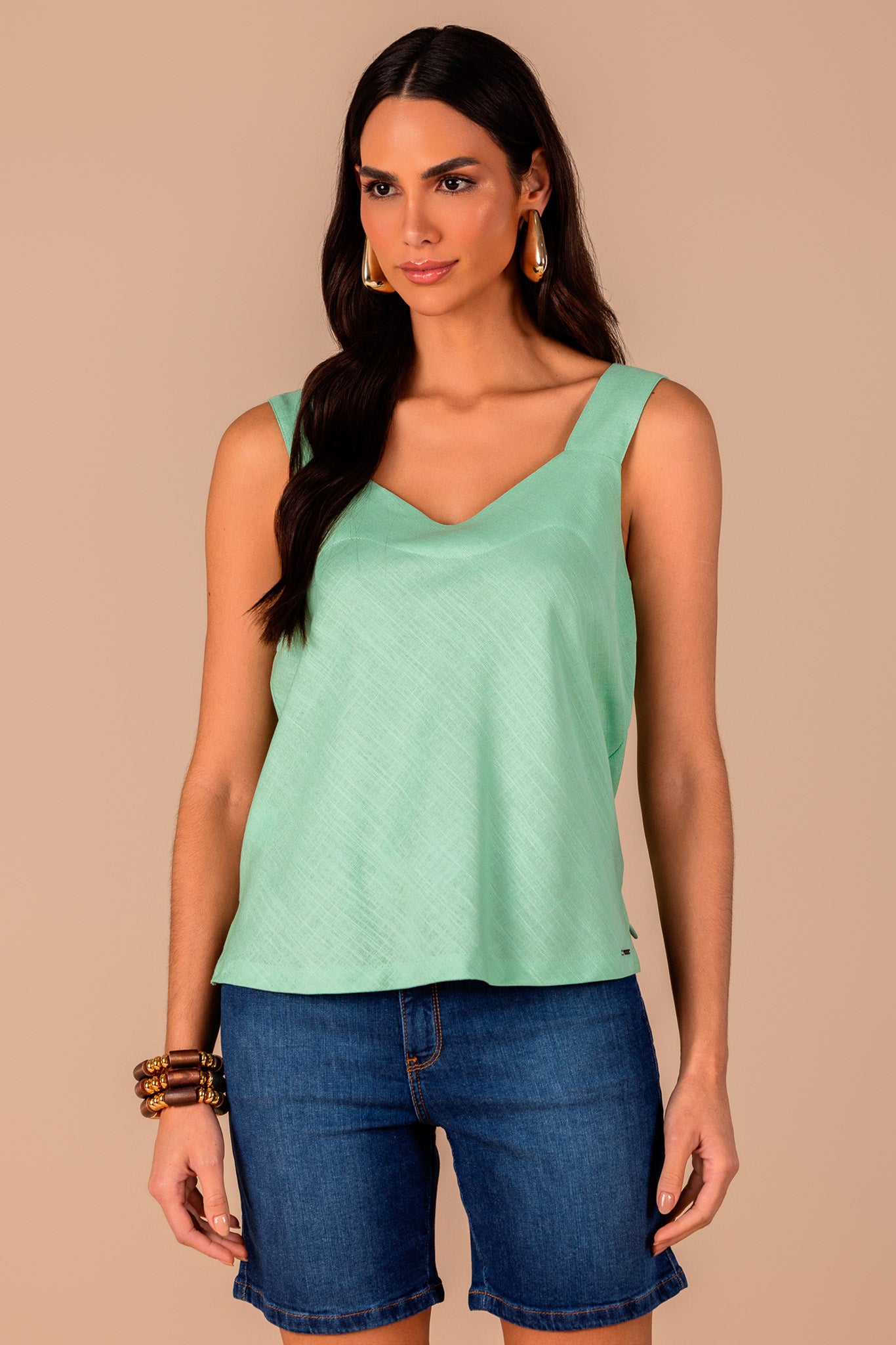 regata viscosealça larga com elástico